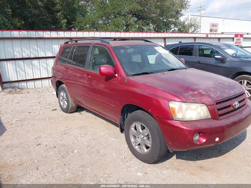 JTEHP21A270193453 2007 Toyota Highlander V6 auction photo 1