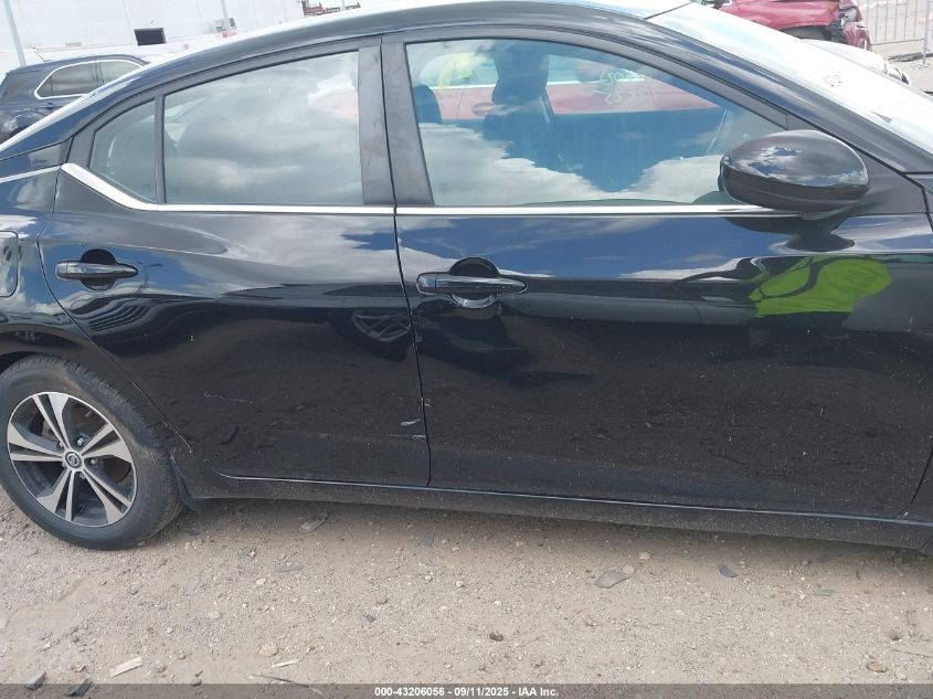 2022 Nissan Sentra Sv Xtronic Cvt VIN: 3N1AB8CV9NY298049 Lot: 43206056