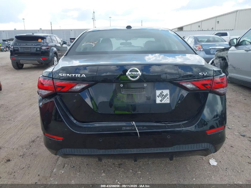 2022 Nissan Sentra Sv Xtronic Cvt VIN: 3N1AB8CV9NY298049 Lot: 43206056