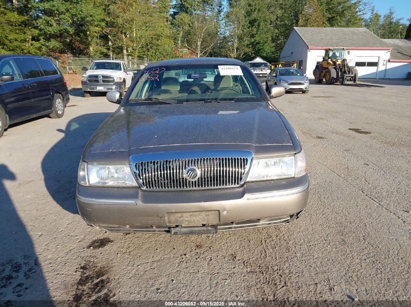 2003 Mercury Grand Marquis Gs VIN: 2MEFM74W63X696082 Lot: 43206052