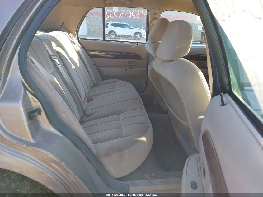 2003 Mercury Grand Marquis Gs VIN: 2MEFM74W63X696082 Lot: 43206052