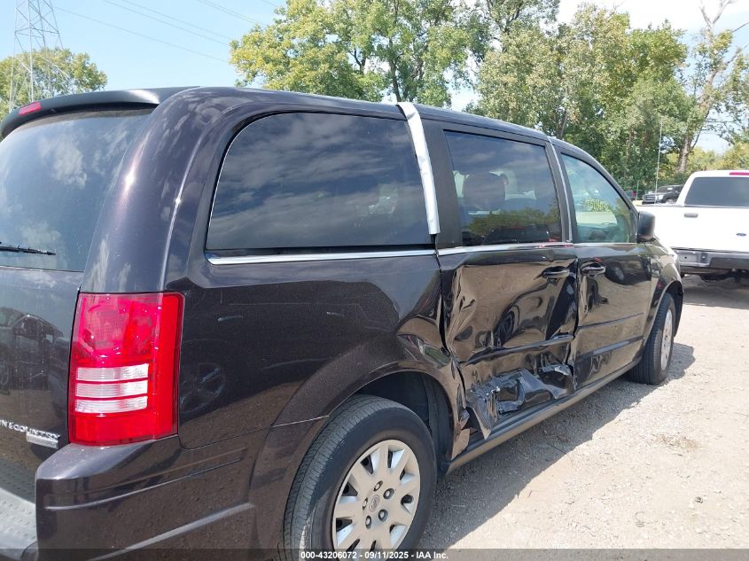 2010 Chrysler Town & Country Lx VIN: 2A4RR4DE0AR285990 Lot: 43206072