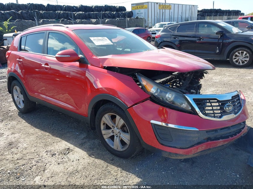 KNDPB3A29B7134221 2011 Kia Sportage Lx auction photo 1