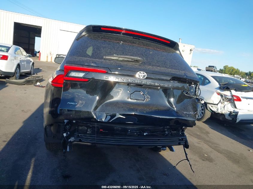 2025 Toyota Grand Highlander Platinum VIN: 5TDAAAB55SS090830 Lot: 43206090