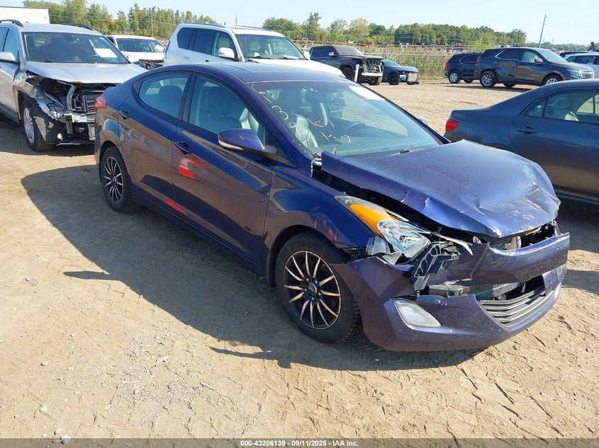 5NPDH4AE8CH094146 2012 Hyundai Elantra Limited auction photo 1