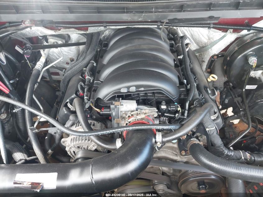 2016 Chevrolet Silverado 1500 2Lt VIN: 3GCUKREC7GG329321 Lot: 43206140