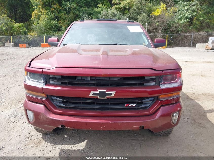 2016 Chevrolet Silverado 1500 2Lt VIN: 3GCUKREC7GG329321 Lot: 43206140