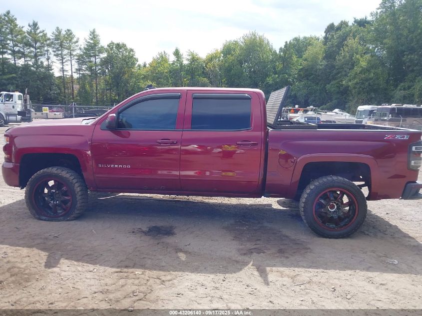 2016 Chevrolet Silverado 1500 2Lt VIN: 3GCUKREC7GG329321 Lot: 43206140