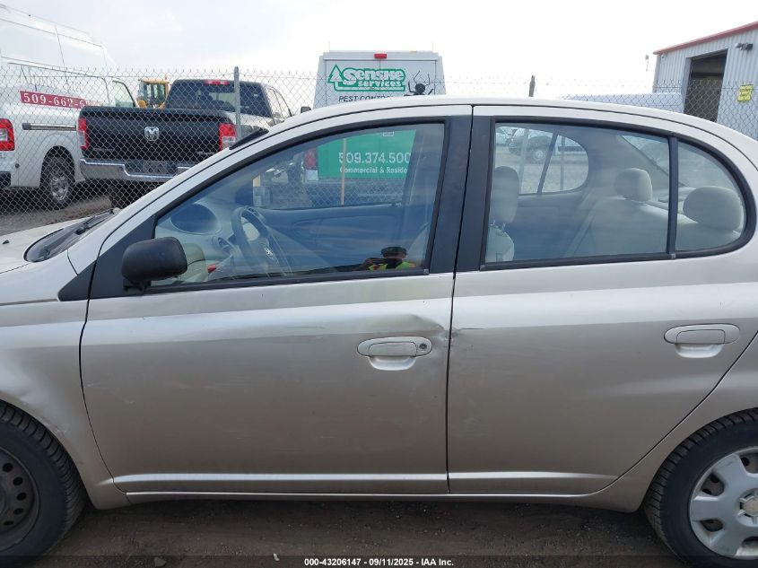 2003 Toyota Echo VIN: JTDBT123630299365 Lot: 43206147