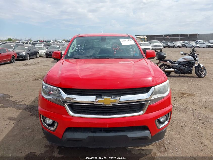 2015 Chevrolet Colorado Lt VIN: 1GCGTBE35F1124319 Lot: 43206176