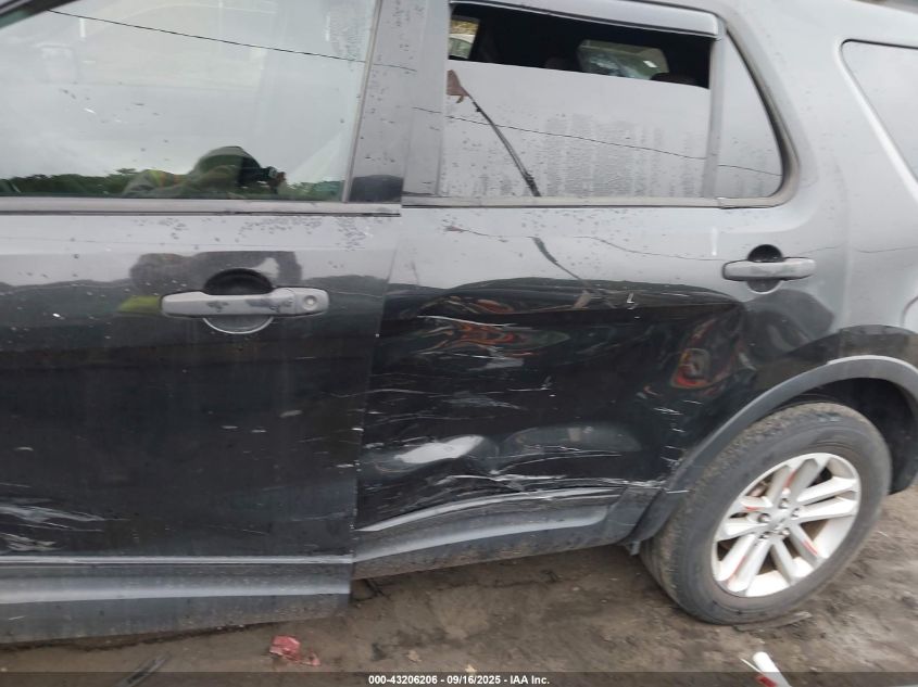 2015 Ford Explorer VIN: 1FM5K8B84FGA81047 Lot: 43206206