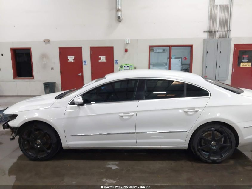 2012 Volkswagen Cc Lux VIN: WVWHN7AN7CE510831 Lot: 43206219
