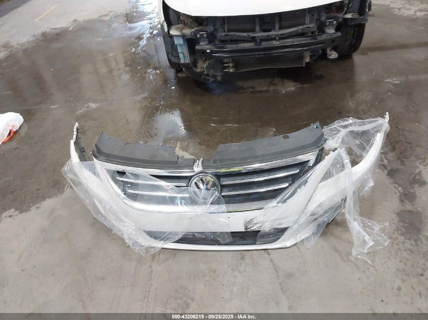 2012 Volkswagen Cc Lux VIN: WVWHN7AN7CE510831 Lot: 43206219