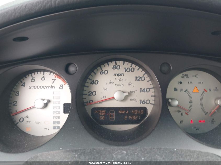 2003 Acura Tl 3.2 Type S VIN: 19UUA56913A030772 Lot: 43206225