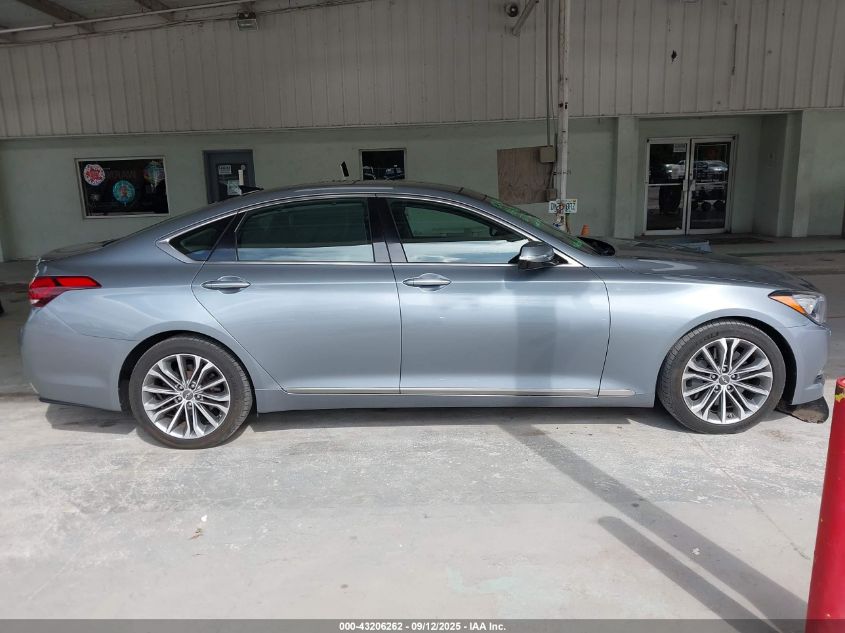 2015 Hyundai Genesis 3.8 VIN: KMHGN4JE3FU096138 Lot: 43206262