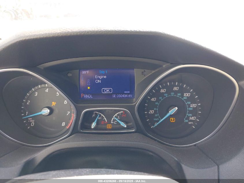 2013 Ford Focus Se VIN: 1FADP3F27DL193362 Lot: 43206268