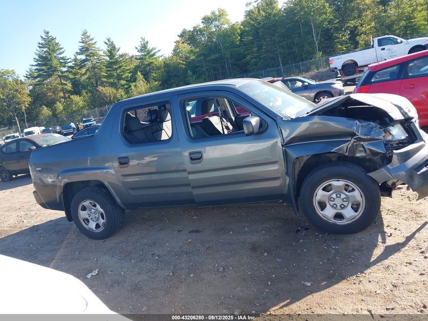2007 Honda Ridgeline Rt VIN: 2HJYK16247H538343 Lot: 43206280