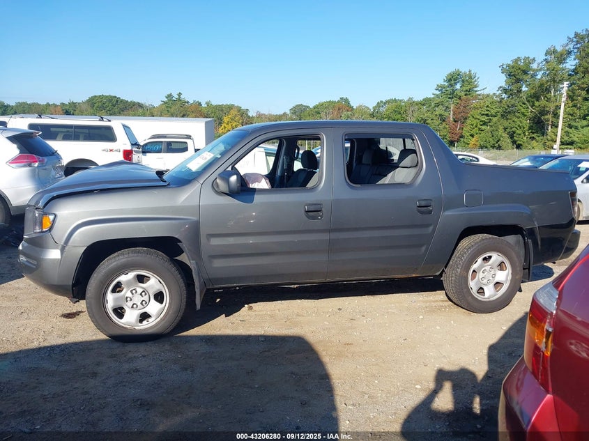 2007 Honda Ridgeline Rt VIN: 2HJYK16247H538343 Lot: 43206280