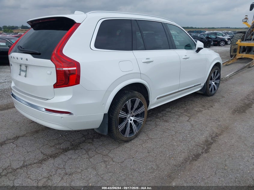 Vin: yv4h60cf9r1157693, lot: 43700741, volvo xc90 recharge plug-in hybrid t8 ultimate bright theme 7-seater 20244