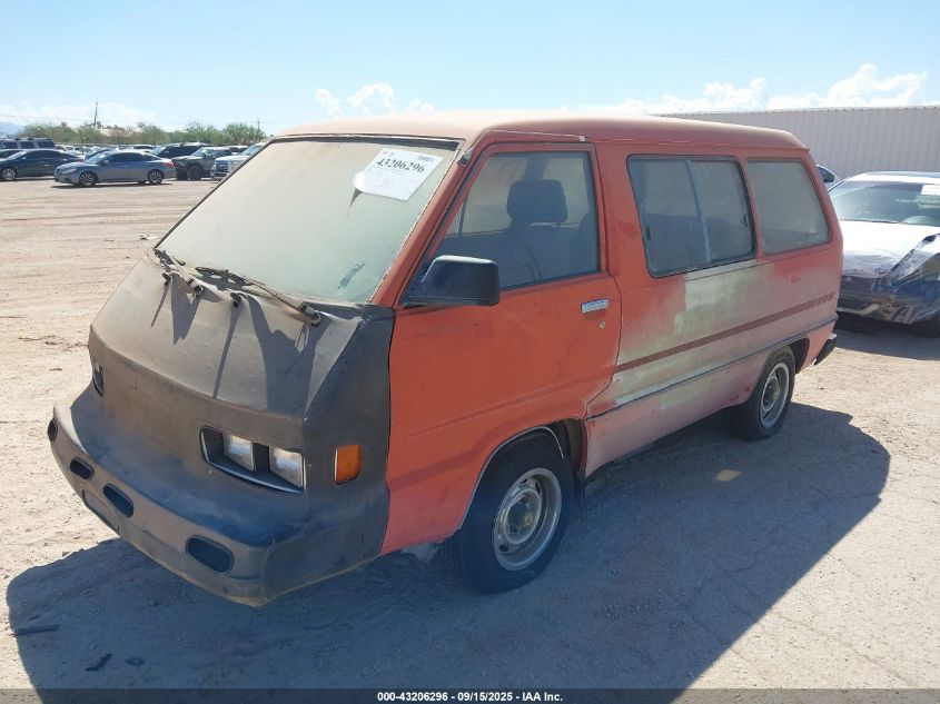 1984 Toyota Van Wagon Deluxe VIN: JT3YR22V9E5036166 Lot: 43206296