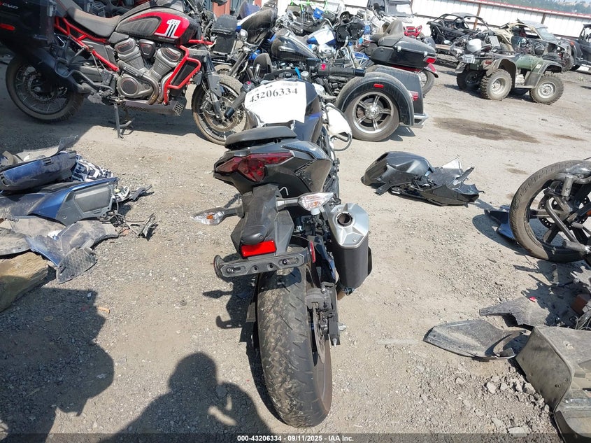 2025 Kawasaki Ex500 VIN: ML5EXGG18SDA41221 Lot: 43206334