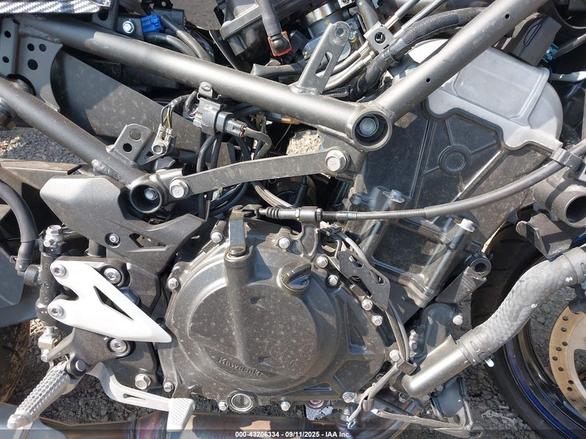 2025 Kawasaki Ex500 VIN: ML5EXGG18SDA41221 Lot: 43206334