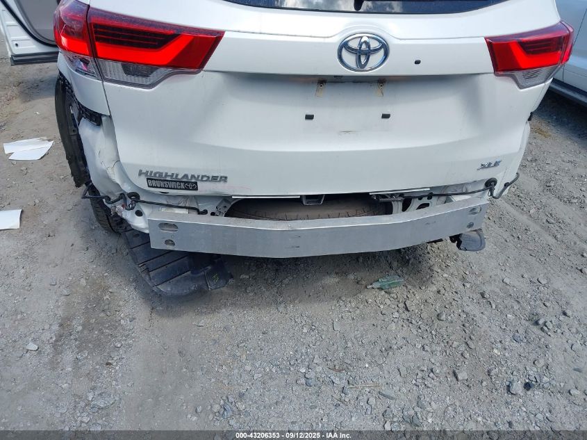 2017 Toyota Highlander Xle VIN: 5TDKZRFH9HS520822 Lot: 43206353