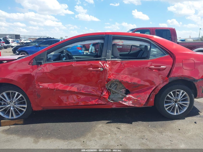 2015 Toyota Corolla Le Plus VIN: 5YFBURHE7FP180948 Lot: 43206355