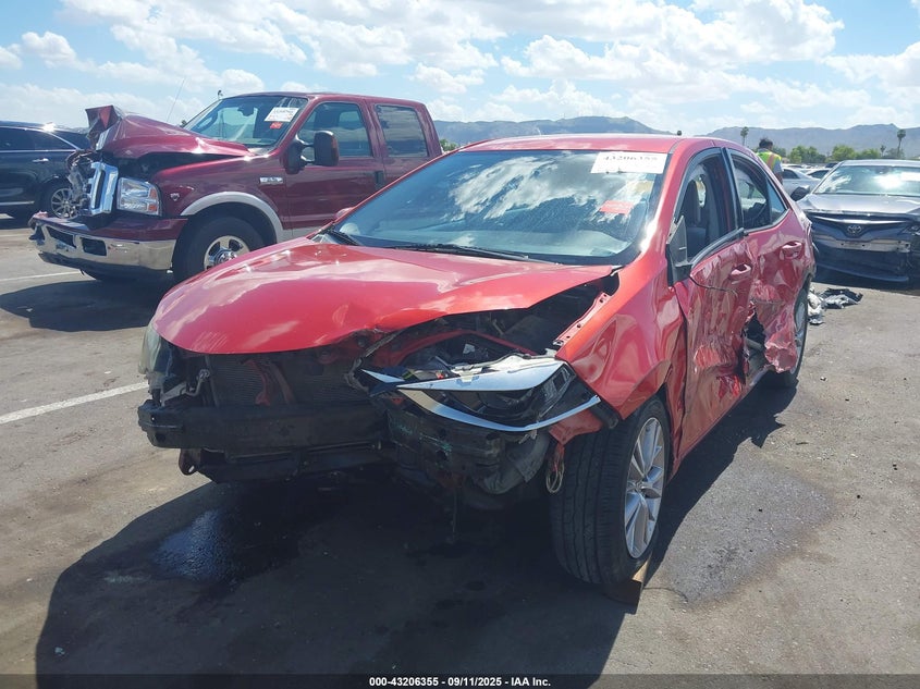 2015 Toyota Corolla Le Plus VIN: 5YFBURHE7FP180948 Lot: 43206355