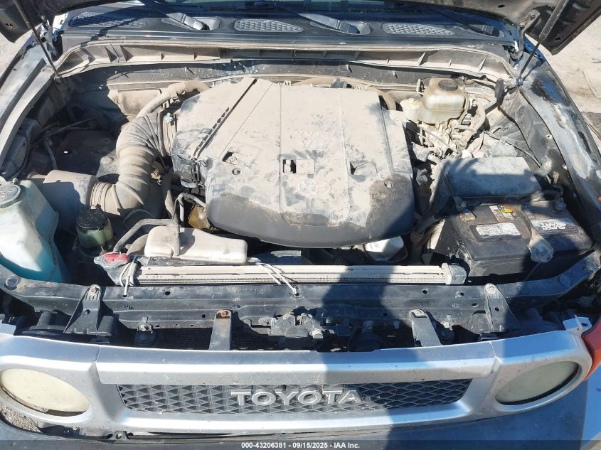 2008 Toyota Fj Cruiser VIN: JTEZU11F28K004471 Lot: 43206381