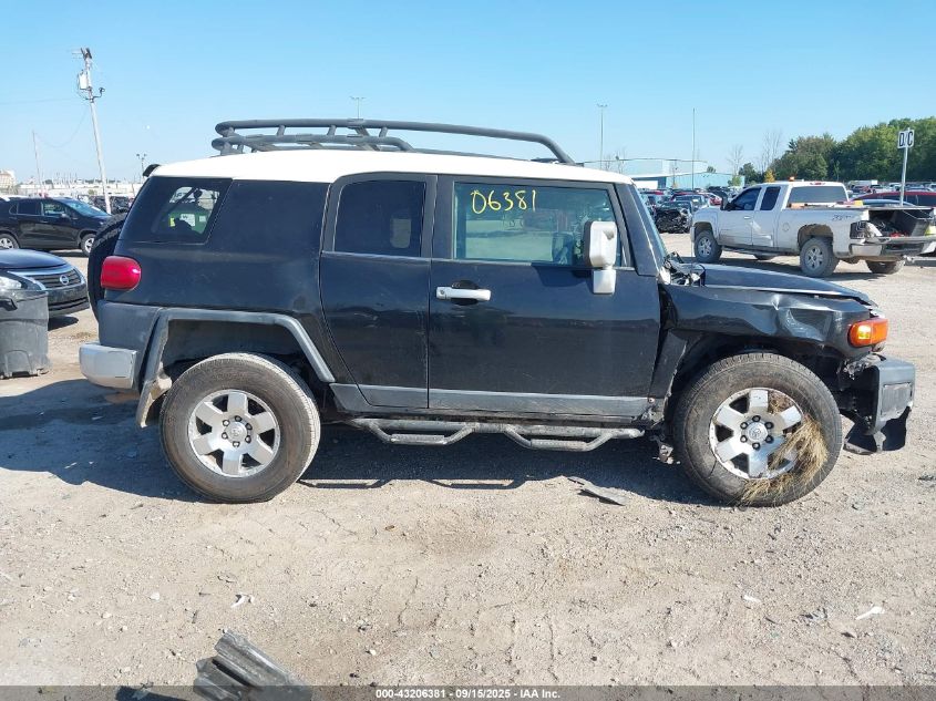 2008 Toyota Fj Cruiser VIN: JTEZU11F28K004471 Lot: 43206381