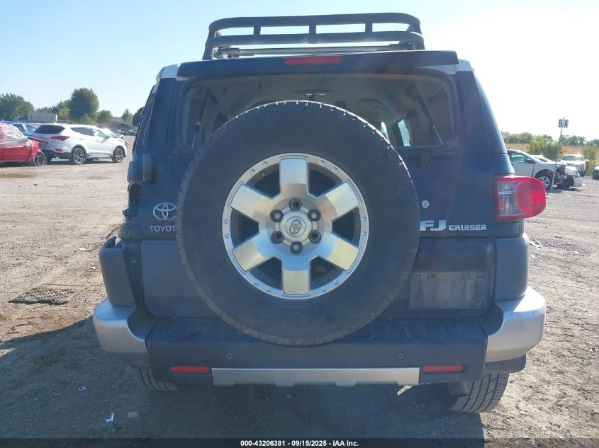 2008 Toyota Fj Cruiser VIN: JTEZU11F28K004471 Lot: 43206381