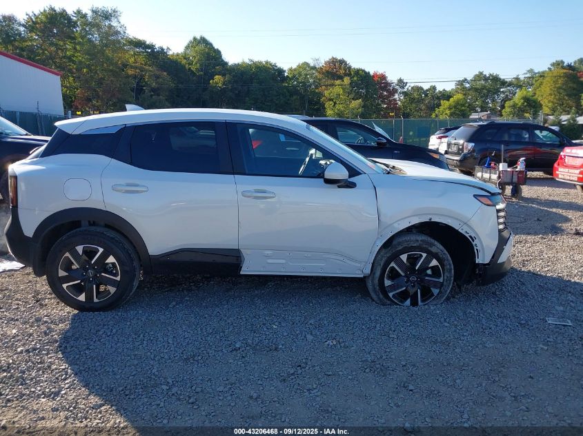 2025 Nissan Kicks Sv Intelligent Awd VIN: 3N8AP6CB4SL333859 Lot: 43206468