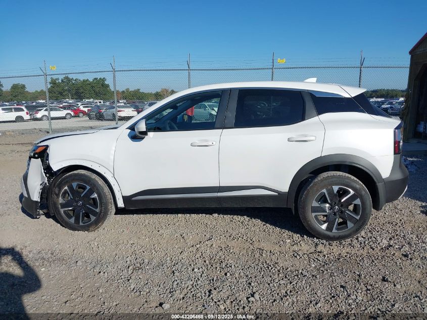 2025 Nissan Kicks Sv Intelligent Awd VIN: 3N8AP6CB4SL333859 Lot: 43206468
