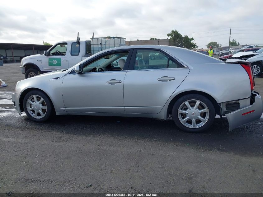 2008 Cadillac Cts Standard VIN: 1G6DT57V380192987 Lot: 43206487