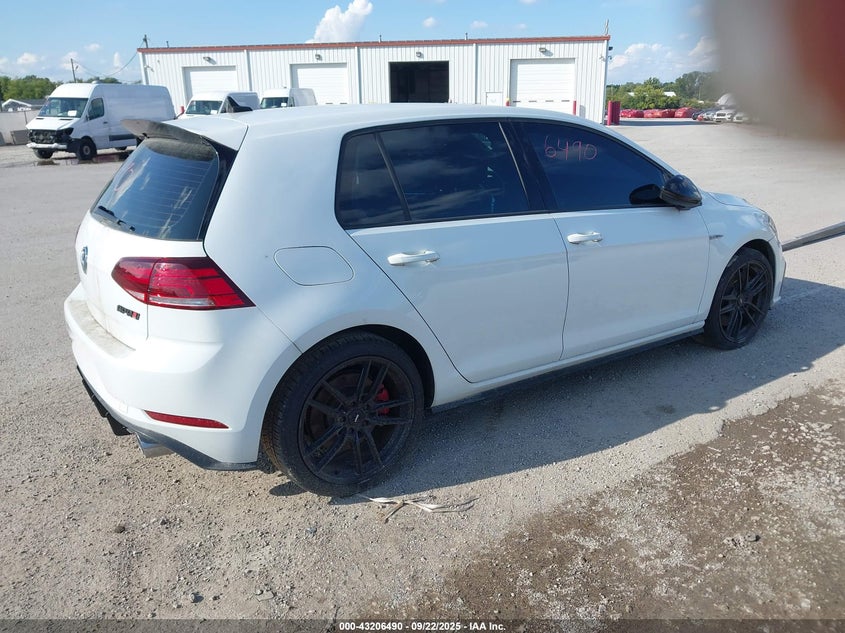 Vin: 3vw6t7au8lm002105, lot: 43700947, volkswagen golf gti 2.0t autobahn/2.0t s/2.0t se 20204