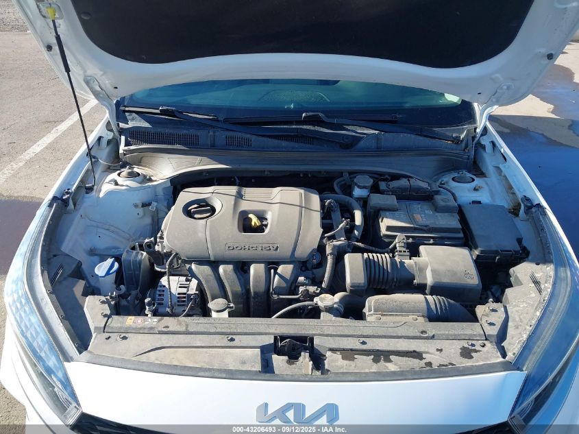 2022 Kia Forte Lxs VIN: 3KPF24AD0NE487356 Lot: 43206493