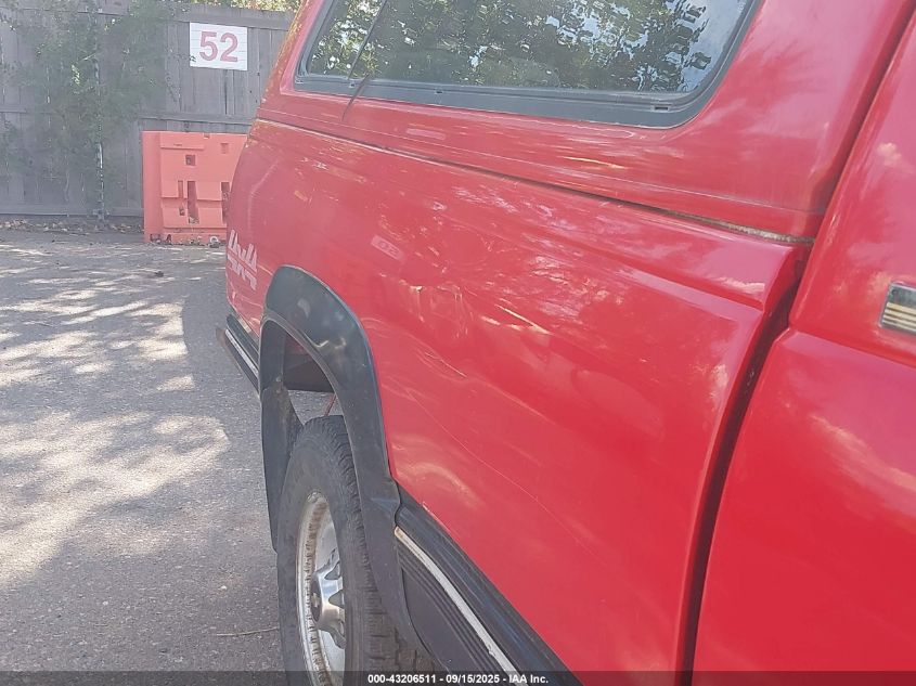 1996 Chevrolet Gmt-400 K2500 VIN: 1GCGK29R2TE174052 Lot: 43206511