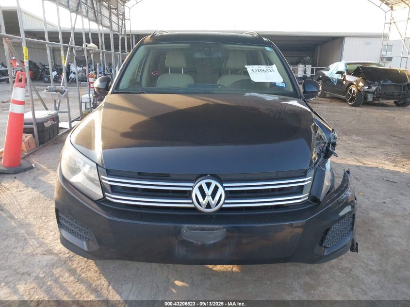 2017 Volkswagen Tiguan 2.0T S VIN: WVGAV7AX4HW512231 Lot: 43206523
