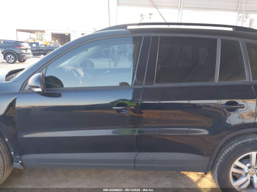 2017 Volkswagen Tiguan 2.0T S VIN: WVGAV7AX4HW512231 Lot: 43206523