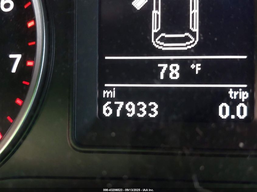 2017 Volkswagen Tiguan 2.0T S VIN: WVGAV7AX4HW512231 Lot: 43206523