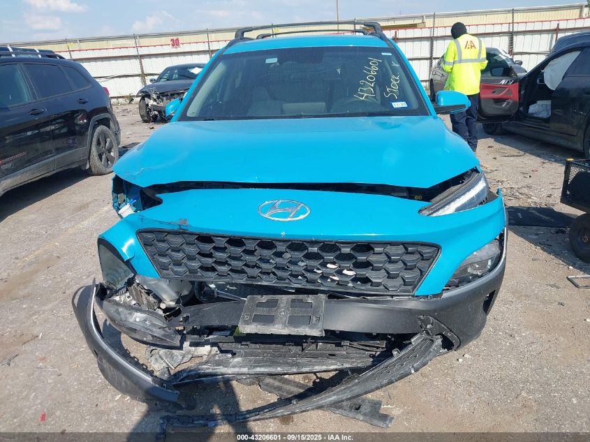 2023 Hyundai Kona Sel VIN: KM8K62AB5PU980052 Lot: 43206601