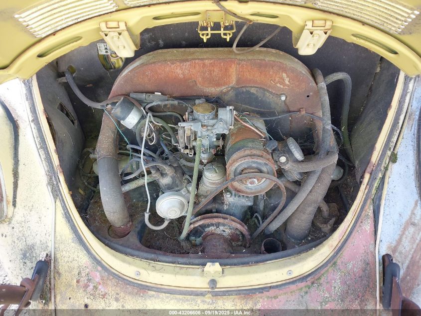 1972 Volkswagen Beetle VIN: 1122032967 Lot: 43206606
