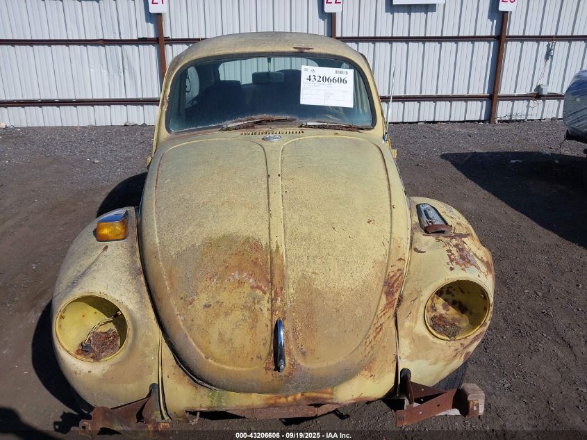 1972 Volkswagen Beetle VIN: 1122032967 Lot: 43206606