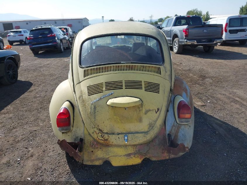 1972 Volkswagen Beetle VIN: 1122032967 Lot: 43206606