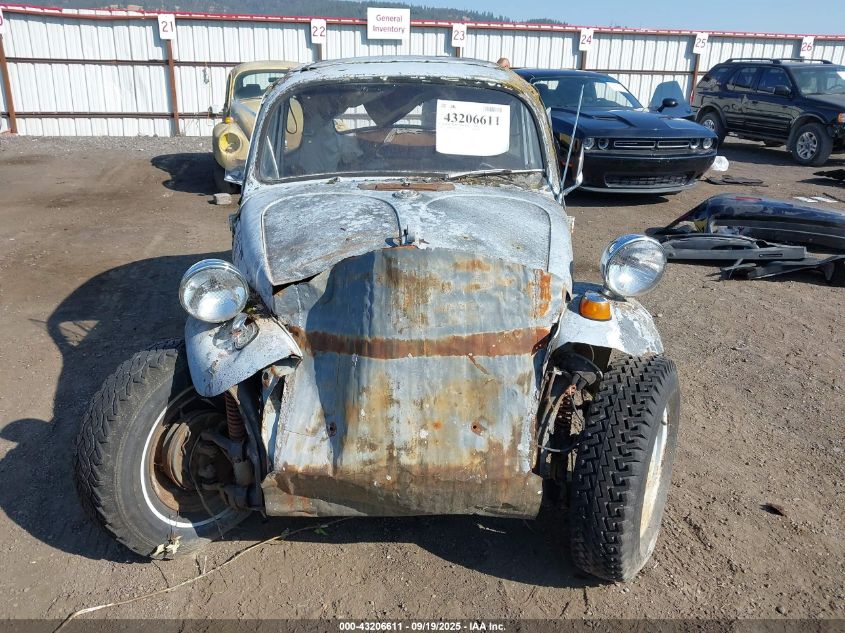 1968 Volkswagen Beetle VIN: 118888331 Lot: 43206611