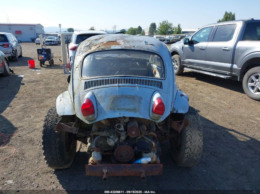 1968 Volkswagen Beetle VIN: 118888331 Lot: 43206611