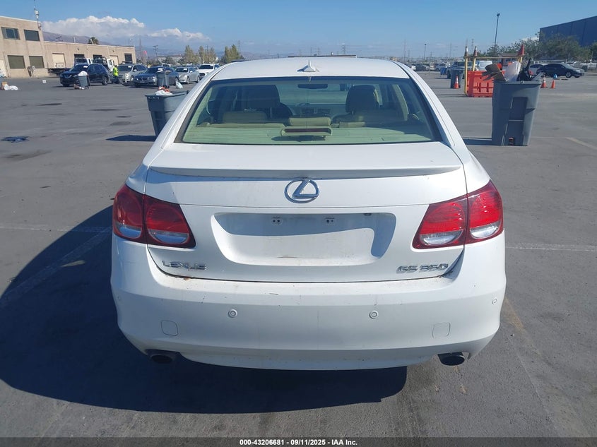 2008 Lexus Gs 350 VIN: JTHBE96S780033465 Lot: 43206681