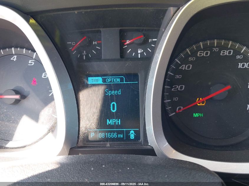 2016 Chevrolet Equinox Lt VIN: 2GNFLFEK8G6275218 Lot: 43206696