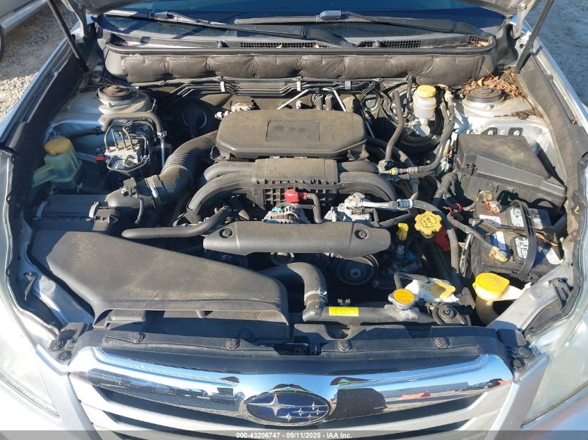 2012 Subaru Outback 2.5I Premium VIN: 4S4BRBCC0C3286141 Lot: 43206747